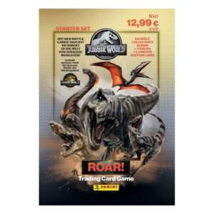 Jurassic World Roar Trading Cards Starter Pack *German Version* Panini