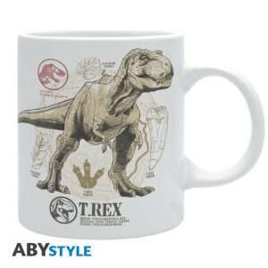 Jurassic World - Tazza - 320 Ml - Paleontology - Subli - Con Box