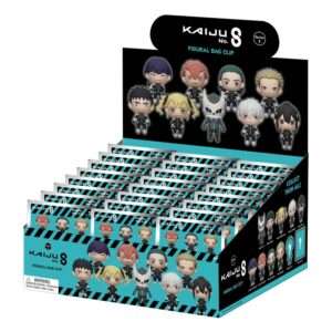 Kaiju No. 8 Ciondolo 3d Pvc Bag Clips Series 1  Con Figure Int.