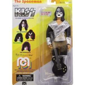 Kiss Action Figura Love Gun Spaceman 20 Cm Mego Scatola Rovinata