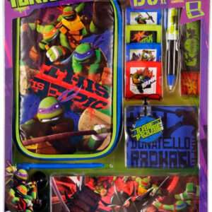 KIT 16 ACCESSORI NINJA TURTLES ALL DS CUSTODIE/PROTEZIONE