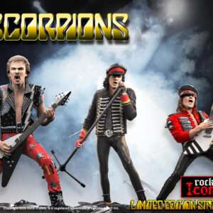 KNUCKLEBONZ ROCK ICONZ SCORPIONS BAND SET STATUA