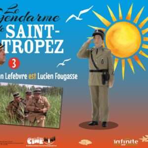Le Gendarme Dst 3 Lefebvre Est Fougasse Mini Figura Infinite Statua