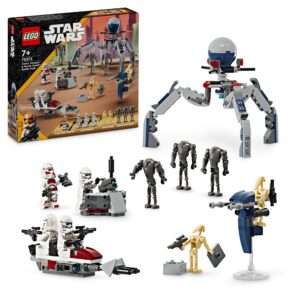 LEGO STAR WARS 75372 - BATTLE PACK CLONE TROOPER E BATTLE DROID