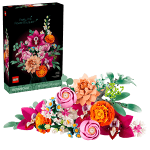 LEGO ICONS BOTANICAL 10342 - BOUQUET DI FIORI ROSA