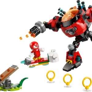Lego Sonic 77005 - Knuckles Vs. Il Mech Uova Crusher Del Dr. Eggman