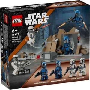 LEGO STAR WARS 75373 - BATTLE PACK AGGUATO SU MANDALORE