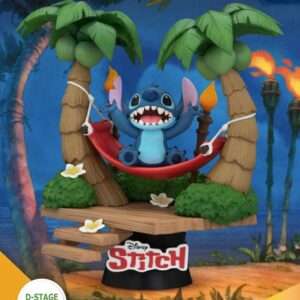 Lilo & Stitch D-Stage PVC Diorama Stitch Hammock 13 Cm Beast Kingdom Toys