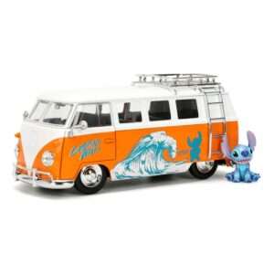 Lilo & Stitch Diecast Model 1/24 1961 VW Bus Stitch Jada Toys