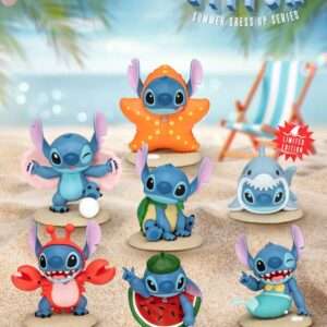 Lilo & Stitch Mini Uova Attack Figures 10 Cm Stitch Summer Dress Up Series Assortment (6) Beast Kingdom Toys