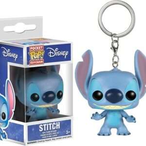 Lilo & Stitch Pocket Pop! Portachiavi in Vinile Stitch 4 Cm Funko