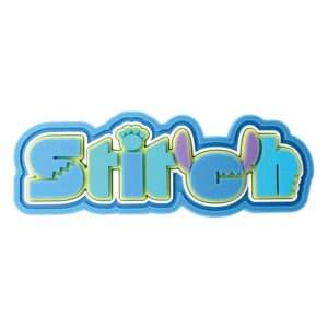 Lilo & Stitch Soft Touch Magnet Logo Con Figure Int.