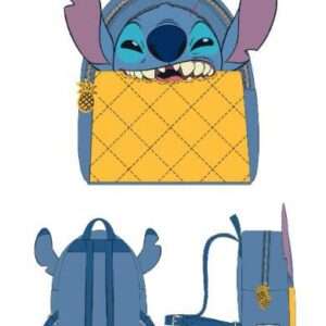 Lilo & Stitch Zaino Mini Pineapple Stitch Difuzed