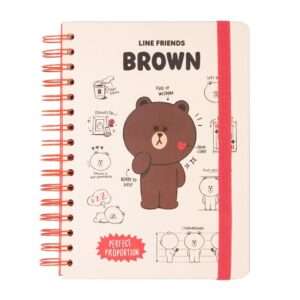 Line Friends A5 Agenda Erik