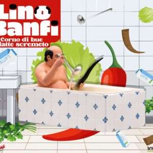 Lino Banfi Cinemini Statua Corno Di Bue e Latte Scremeto 10Cm Infinite Statue