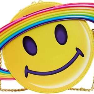 Lisa Frank Borsa Con Anello Arcobaleno Saturno 24 x 22 x 9 cm Loungefly