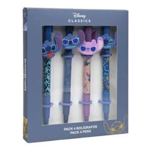 Loli & Stitch Ball Pen 4-Pack Cerdá