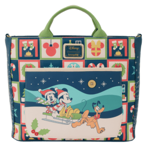 Loungefly Disney Mickey & Minnie Holiday Bag Zaino Loungefly
