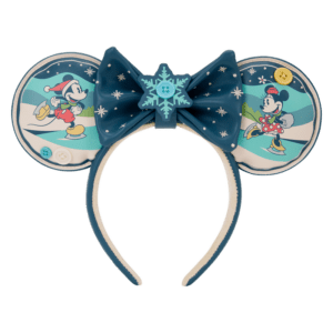Loungefly Disney Mickey & Minnie Holiday Fascia Per Capelli Loungefly