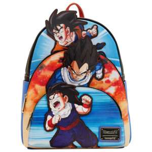 Dragon Ball Z Zaino Trio Goku, Vegeta e Gohan 25,37x31,25x10cm Loungefly