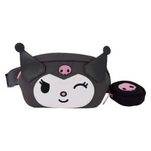 Loungefly Kuromi Marsupio Bag + Borsellino Loungefly