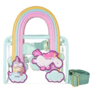 Loungefly Minions Fluffy Unicorn Borsa A Tracolla Loungefly