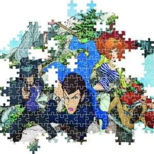 Lupin III Puzzle L'Avventura Italiana 1000 Pz Clementoni