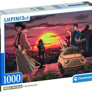 Lupin III Puzzle Sunset 1000 Pz Clementoni