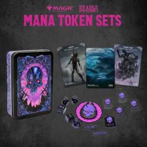 Magic The Gathering Dice E Token Pack Black Mana Beadle & Grimm´s