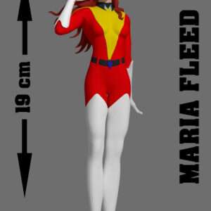 Maria Fleed 1:10 Vinile Figura Statua Move The Game