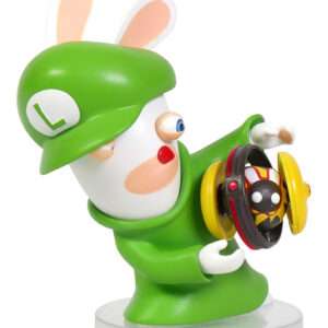 MARIO RABBID K.BATTLE STATUA LUIGI 8CM FIGURES - ACTION
