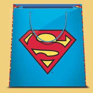 MARPIMAR SUPERMAN LOGO SHOPPER SHOPPER