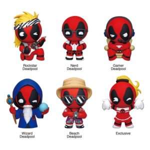 Marvel 3d Magneti Deadpool Classic Series 1  Con Figure Int.