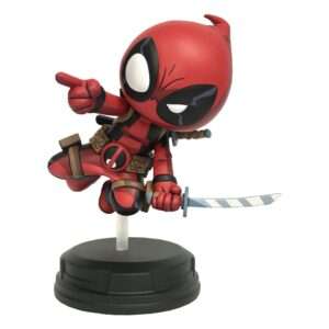 Marvel Animated Statua Deadpool (jumping) 18 Cm Gentle Giant