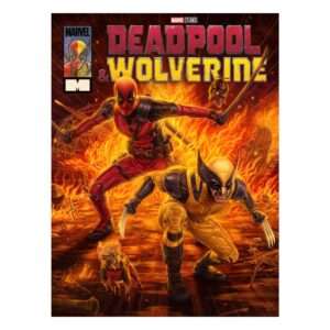 Marvel Art Print Deadpool & Wolverine 46 X 61 Cm - Unframed Sideshow Collectibles