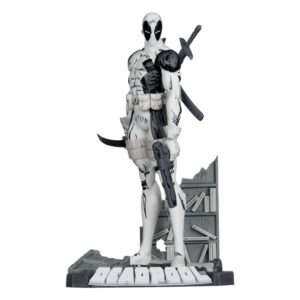 Marvel Collection Pvc Statua 1/10 Deadpool (the New Mutants -98) (line Art) (gold Label) 17 Cm Mcfarlane Toys