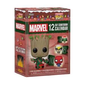 Marvel Countdown Pocket Pop! Calendario Dell'avvento Marvel 12 Giorni Funko