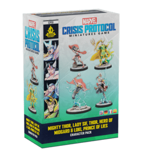 Marvel Crisis Protocol - Mighty Thor, Lady Sif, Thor,Hero of Midgard