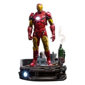 Marvel Deluxe Art Scale Statua 1/10 Iron Man Unleashed 23 Cm Iron Studios