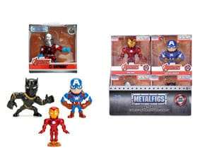 Marvel Diecast Mini Figura Avangers Display 5 Cm  Jada Toys