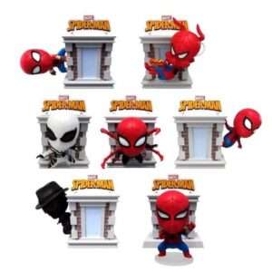 Marvel Hero Box Tower Series Mini Figures Spider-Man 8 Cm  YuMe Toys