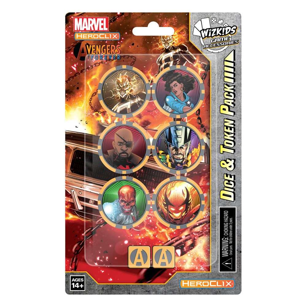 Marvel Heroclix: Avengers Forever Dice E Token Pack Ghost Rider Wizkids