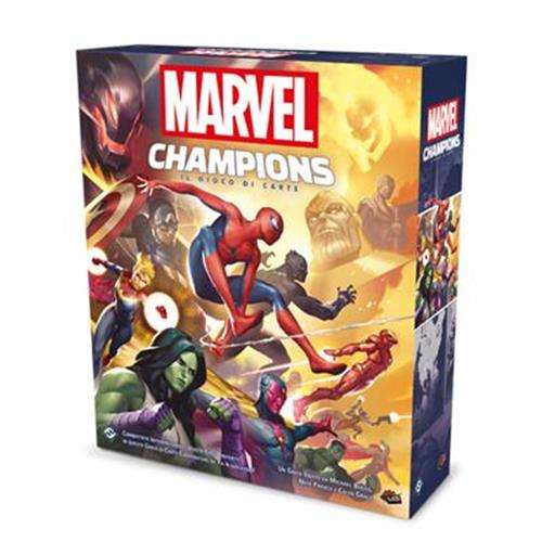 Marvel Living Card Game Scatola Base Giochi Da Tavolo Champions Asmodee