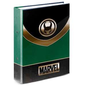 Marvel Loki A4 Raccoglitore 4 Anelli Karactermania