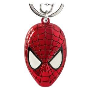 Marvel Metal Portachiavi Spider-man Head Con Figure Int.