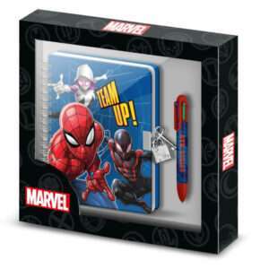 Marvel Spiderman Diario + Pen Karactermania