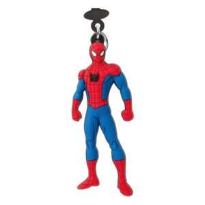 Marvel Spiderman Soft Touch Pvc Bag Clip Spiderman Con Figure Int.