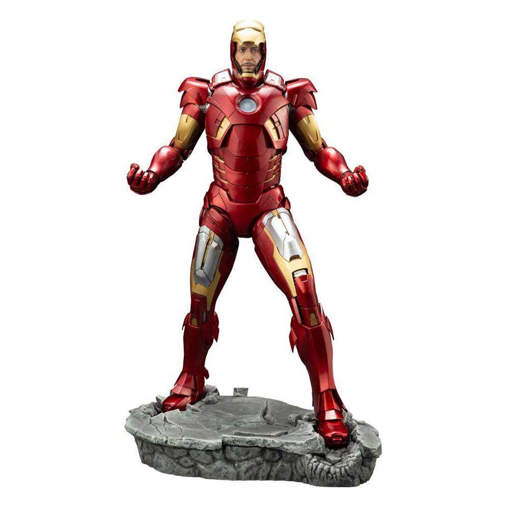 Marvel The Avengers Artfx Pvc Statua 1/6 Iron Man Mark 7 32 Cm Kotobukiya