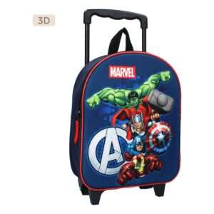 Marvel Trolley Zaino 3d Avengers Great Escapes 32 Cm Vadobag