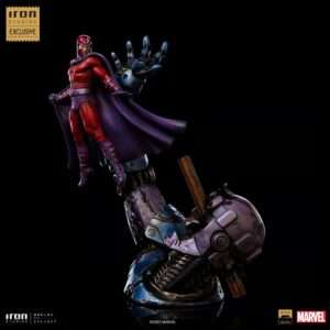Marvel: X-men - Magneto Vs. Sentinel Diorama 1:10 Scale Statua - Ccxp23 Esclusiva Iron Studios